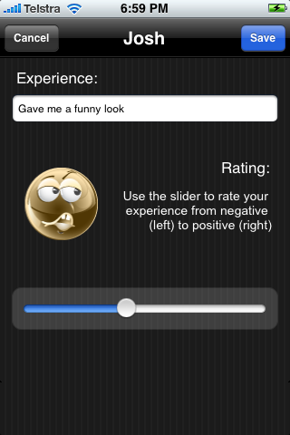 iPhone Screenshot 1